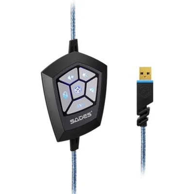 Sades Spellond Pro Gaming Headset SA-910Pro - Black